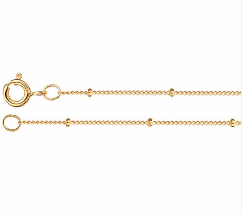 Gold Filled Satellite Chain