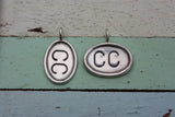 Cape Cod (CC) Sterling Charm - Vertical Charm, Airport Code Charm