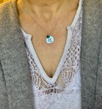 Organic Sterling Initial Charm
