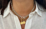 TOGGLE ME UP HEAVY STERLING SILVER CABLE CHAIN