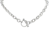 TOGGLE ME UP HEAVY STERLING SILVER CABLE CHAIN